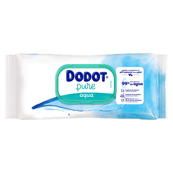 Toalhitas Dodot® Aqua Pure